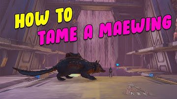 HOW TO TAME MAEWING ARK GENESIS PART 2!