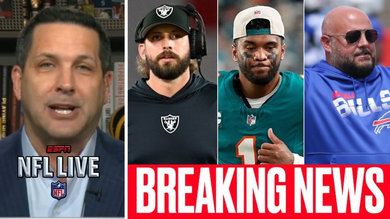 FULL NFL LIVE |  Adam Schefter BREAKING: Dolphins trade Tua; Davis Webb to Raiders; Daboll to Bills?