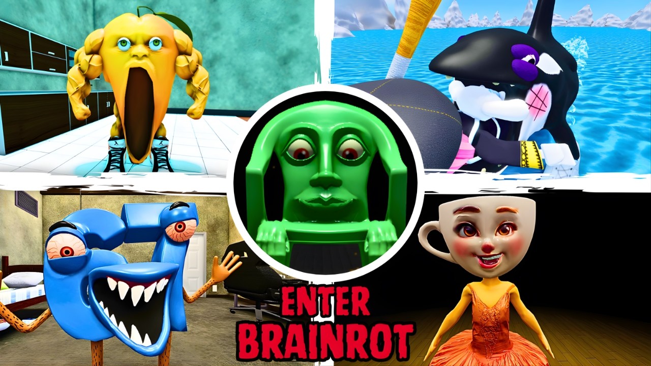 Enter Brainrot [67] - ALL Brainrots Endings - Roblox - YouTube