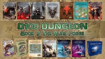 PRODUCT REVIEW BOOK 7 THE RUNE FORGE (MK GAMES, D100 DUNGEON, D100 SPACE)