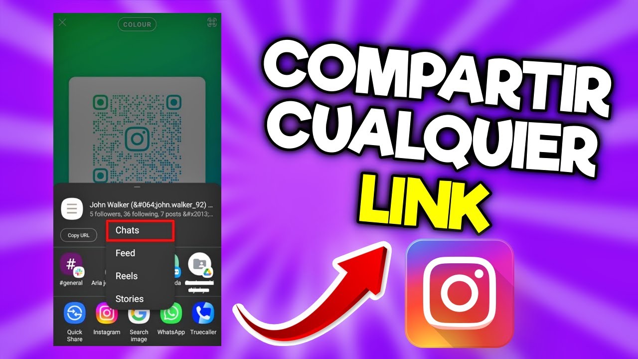 Cómo COMPARTIR una URL en Instagram 📲✨ ¡Método FÁCIL y Rápido