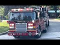 Baltimore County Fire Department Truck 18 Responding to a Medical