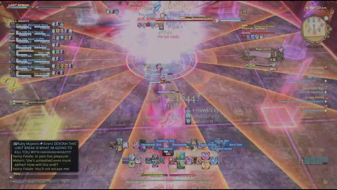 FINAL FANTASY XIV M9s Brd pov