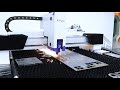 Newest fiber laser cutting machine h model from xt laser