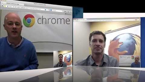 WebRTC - A Conversation Between Chrome and Firefox
