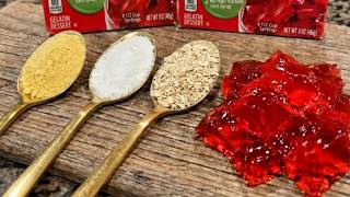 3 Ingredient Gelatin Trick (Fast & Easy Gelatin Trick Recipe That’s Going Viral) Gelatin Hack Recipe