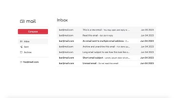 CS50W Project 3: Mail