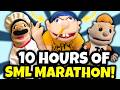 *10 HOURS* OF SML MARATHON! (FUNNIEST JEFFY VIDEOS)