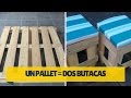 COMO HACER DOS BUTACAS DE UN PALET | Empo | EP. 09 の動画、YouTube動画。