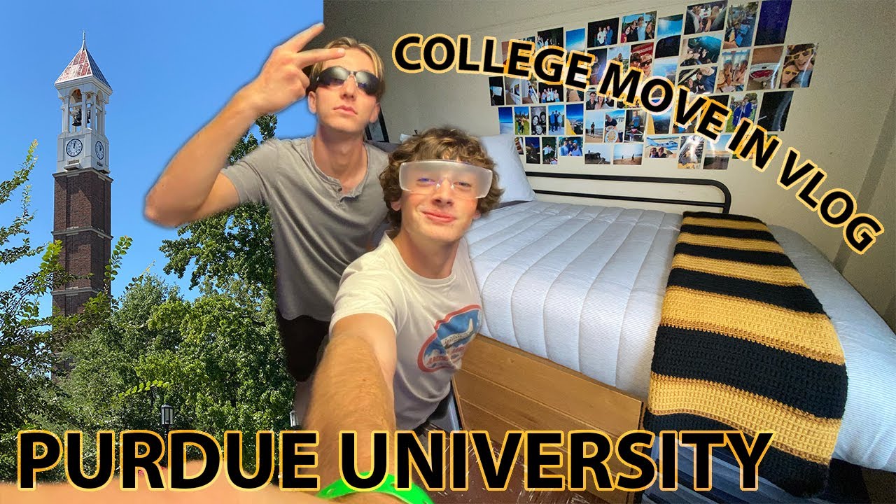 COLLEGE MOVE IN 2022! Purdue University YouTube