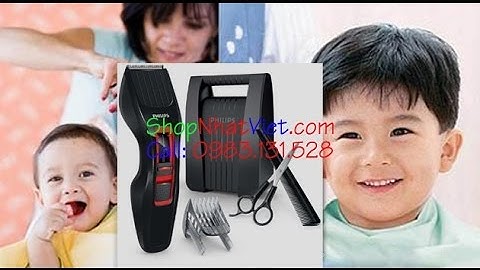 Tông đơ cắt tóc Philips cao cấp Hc3418