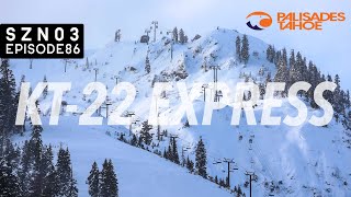 skiing KT-22 at PALISADES TAHOE!