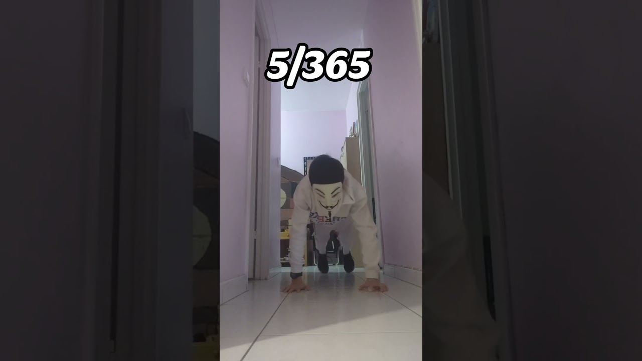 Day 5/365 one more push up everyday during 1 years