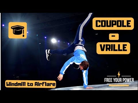 WINDMILL to AIRFLARE | POWERMOVE TUTORIAL ⚡