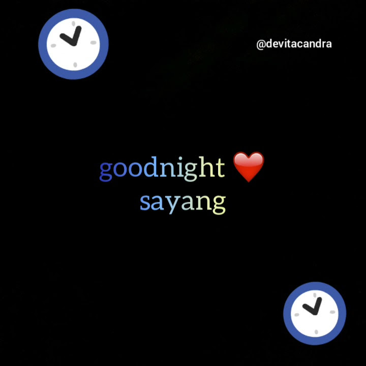 story wa buat pacar ucapan selamat malam