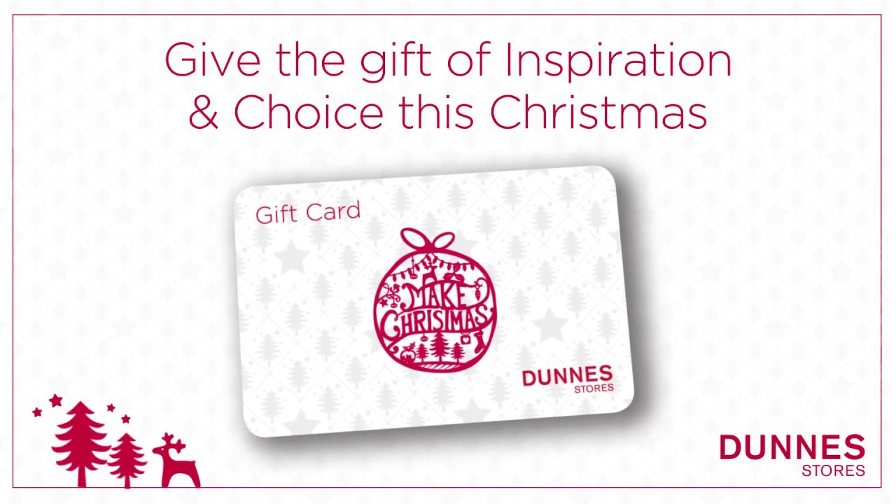 make christmas with a dunnes store gift card youtube