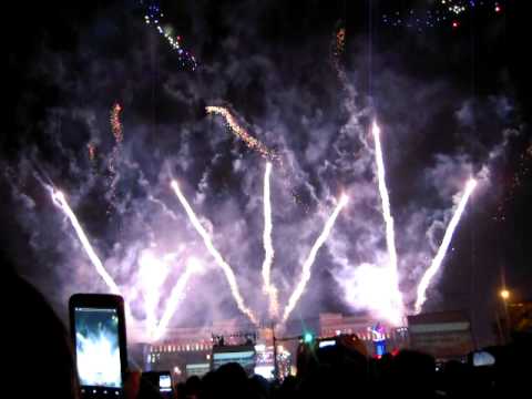 2012 新竹縣政府前(竹北)跨年倒數煙火^Q^