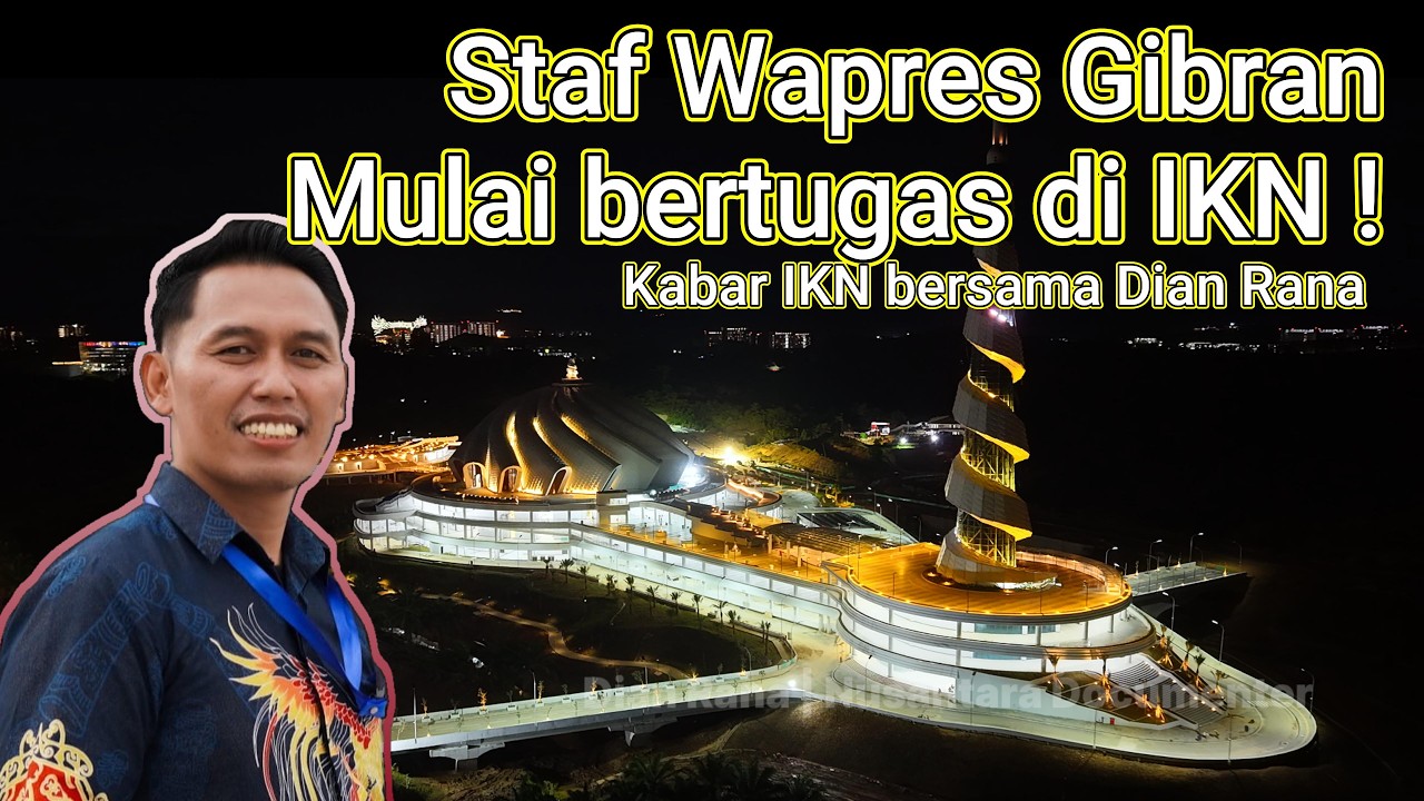 Masjid Nusantara dimalam hari bersama Dian Rana | Nusantara Documenter #Dianrana