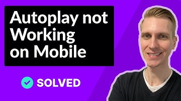 Automatisch afspelen van audiotags werkt niet op mobiel