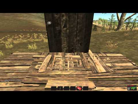 Rust Alpha- Crafting System Basics (House Building and Blueprints)