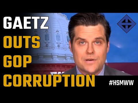 Matt Gaetz outs corrupt GOP practices out of pure spite