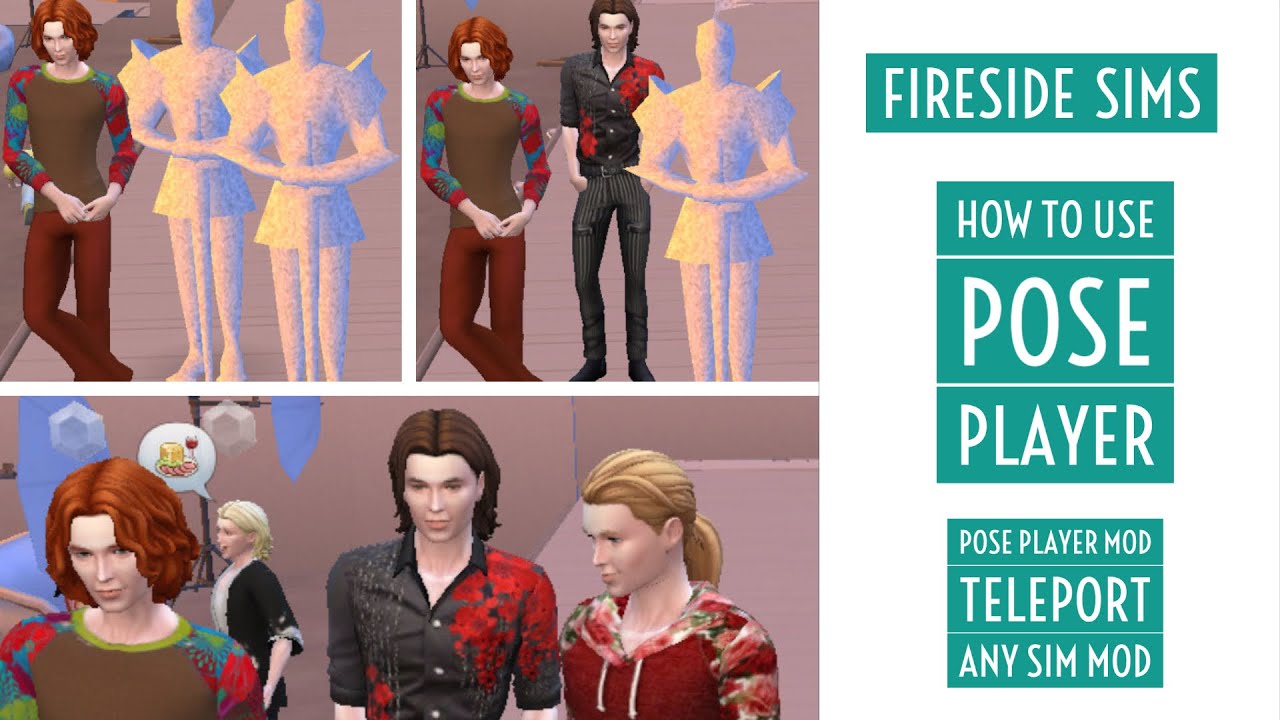 The Sims 4: Pose & Animation Player