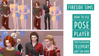 How to use 'Pose Player' [Sims 4]