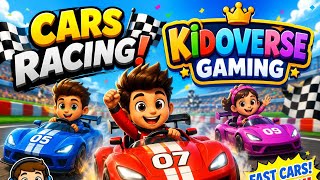 🚗 Kids Car Racing Game | Super Fun Racing Adventure for Kids 🎮 | Kidoverse Gaming screenshot 4