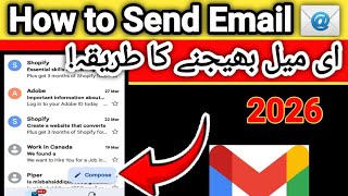 Email Kaise Bhejte Hai Mobile Se 2026 How To Send Email Gmail Se Mail Kaise Bhaje