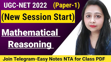Ugc Net 2022 : Paper-1 Preparation Unit Wise | Mathematical Reasoning Ugc Net || Reasoning Tricks