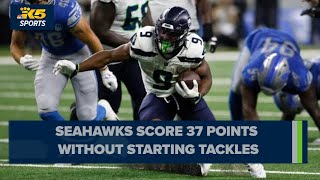 How the Seahawks offense was successful without its starting tackles