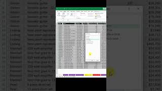 Interactive Filter In Microsoft Office Excel