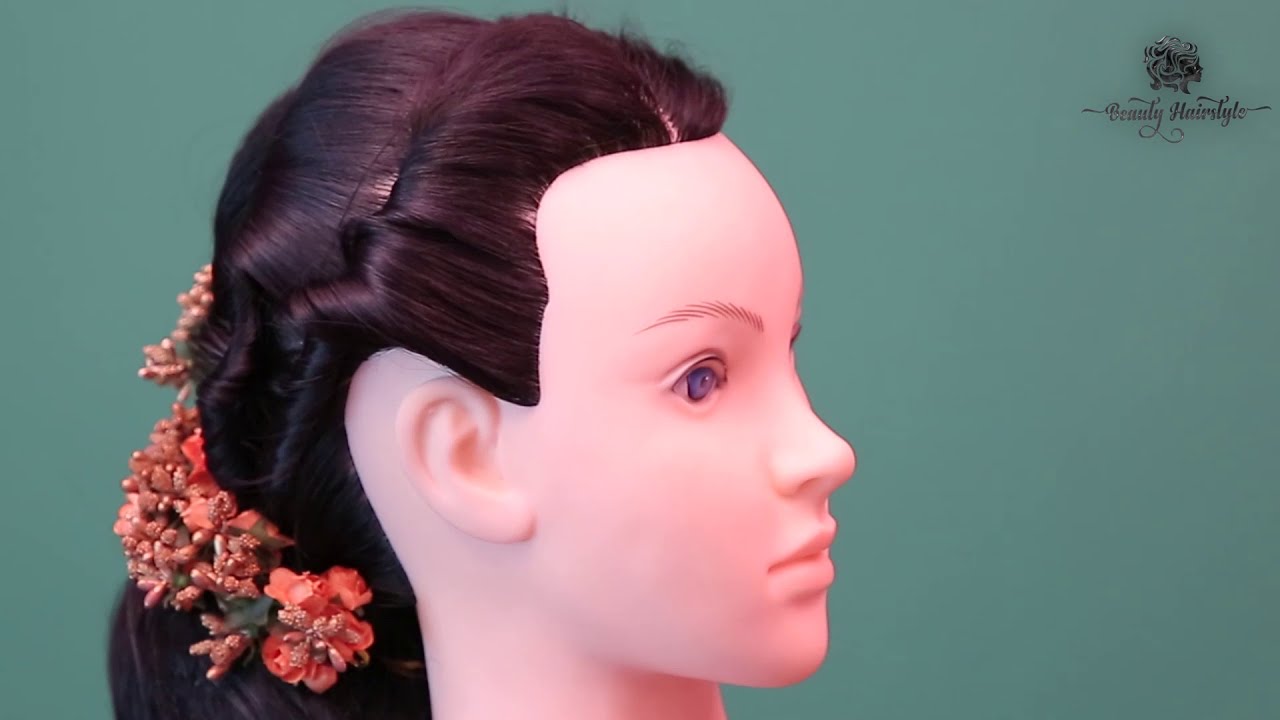 easy-hairstyles-with-braided-tie-youtube