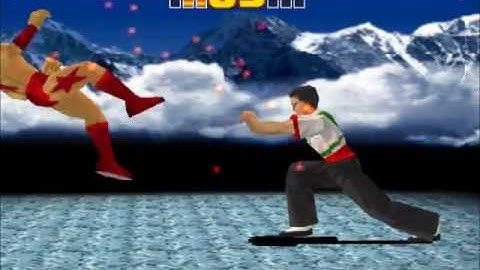 Fighter Maker Gameplay PS1