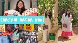 Huge Sarojini Nagar Haul : Rs 100 Monday Market | Delhi Shopping | Priyanka Boppana