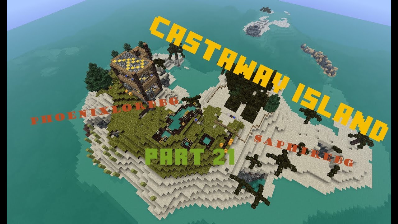 Minecraft Castaway #20 - Ура Castaway! - YouTube