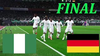 Nigeria vs Germany - 2026 Football World Cup Final - Full Game Simulation PES