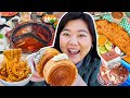 Trying NEW BAY AREA EATS! South Bay Food Tour (spiral croissants, giant birria taco + more 😋)
