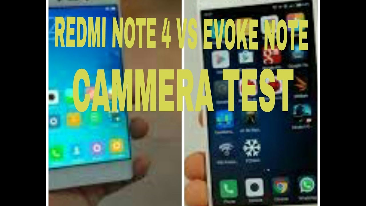 Redmi note 4 vs Evoke note camera test ₹₹