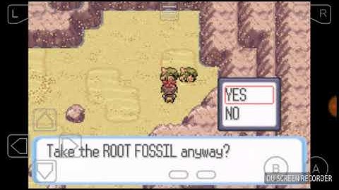 Pokemon Pekins Ruby Hack: How to get Fossil