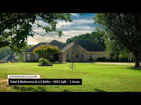 2220 Bethesda Church Rd, Carrollton, GA home video tour