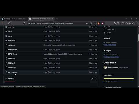 CodeForge – AI DevOps Architect | Auto Docker, CI/CD & Kubernetes in Seconds