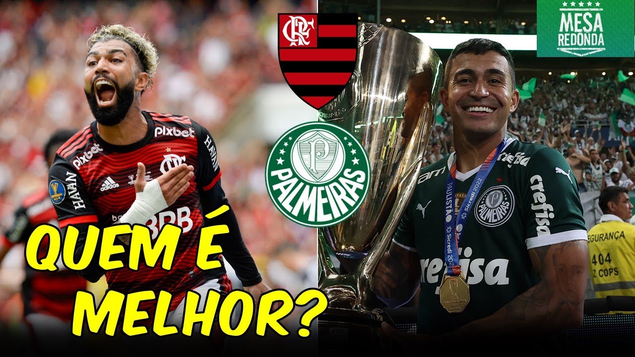 Flamengo x Palmeiras: QUEM É MELHOR? (17/04/22) - YouTube