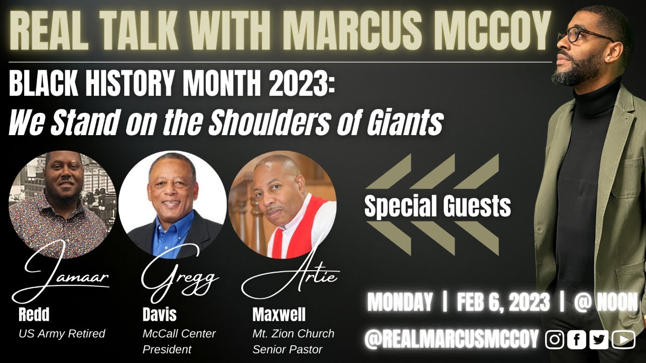 Black History Month: We Stand on the Shoulders of Giants - YouTube