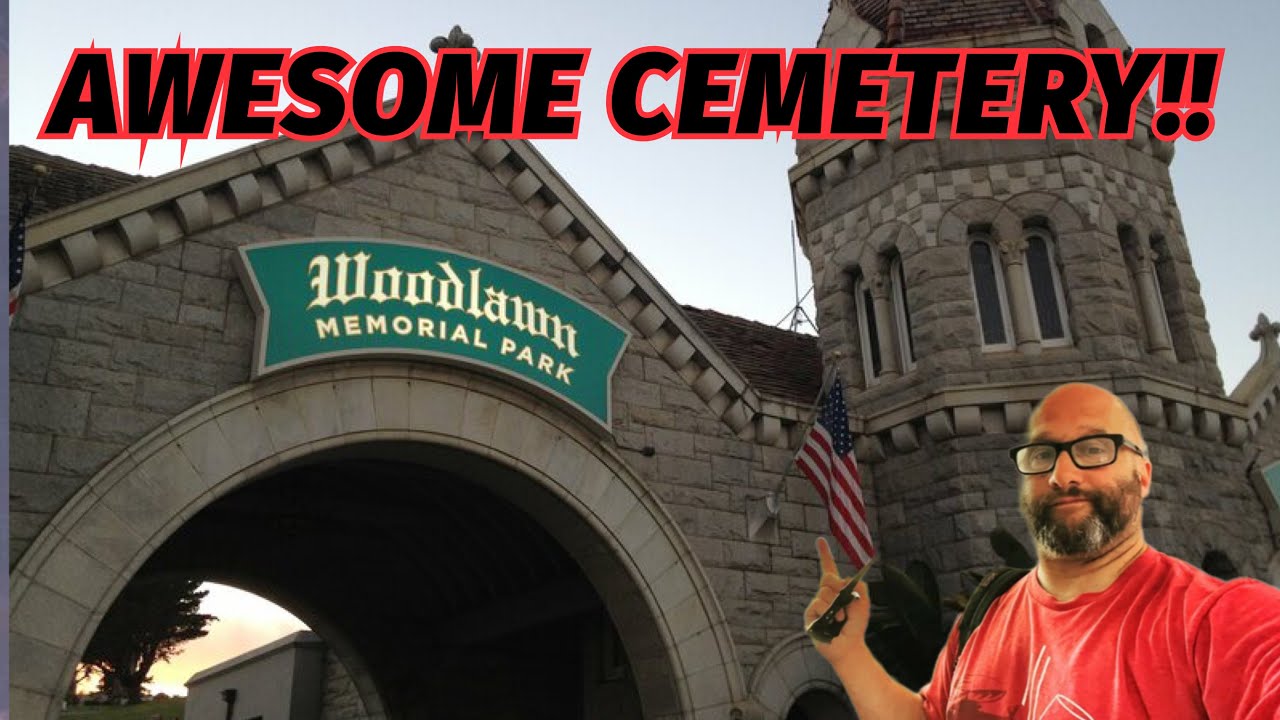 AWESOME CEMETERY Exploring! - Woodlawn Memorial Park. Colma California.