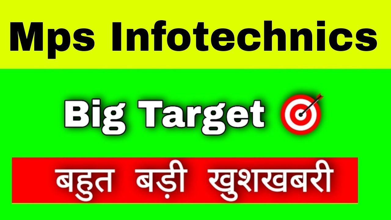 Mps Infotech Mps infotechnics ltd share latest news | visesh infotech share news 💥💥 ...