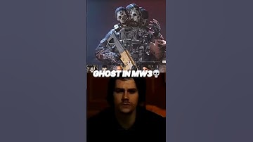 GHOST in COD Mobile Vs MW3💀