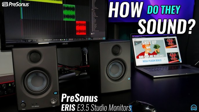 PreSonus Eris e3.5 Studio Monitors: The New King of Desktop Speakers? 