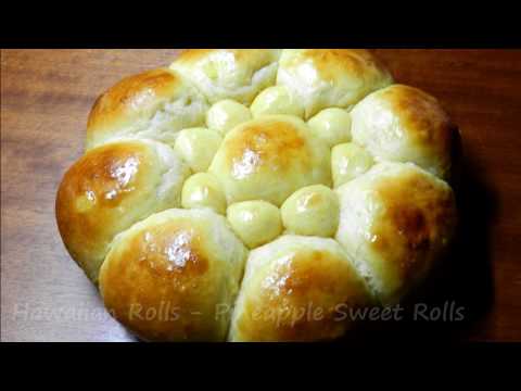 HAWAIIAN ROLLS Recipe - Pineapple Sweet Rolls - Soft!