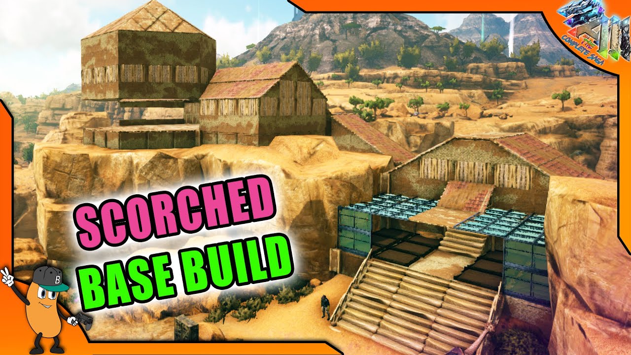 Scorched Earth Base Building Fort Bean Ark The Complete Saga Ep 40 Youtube